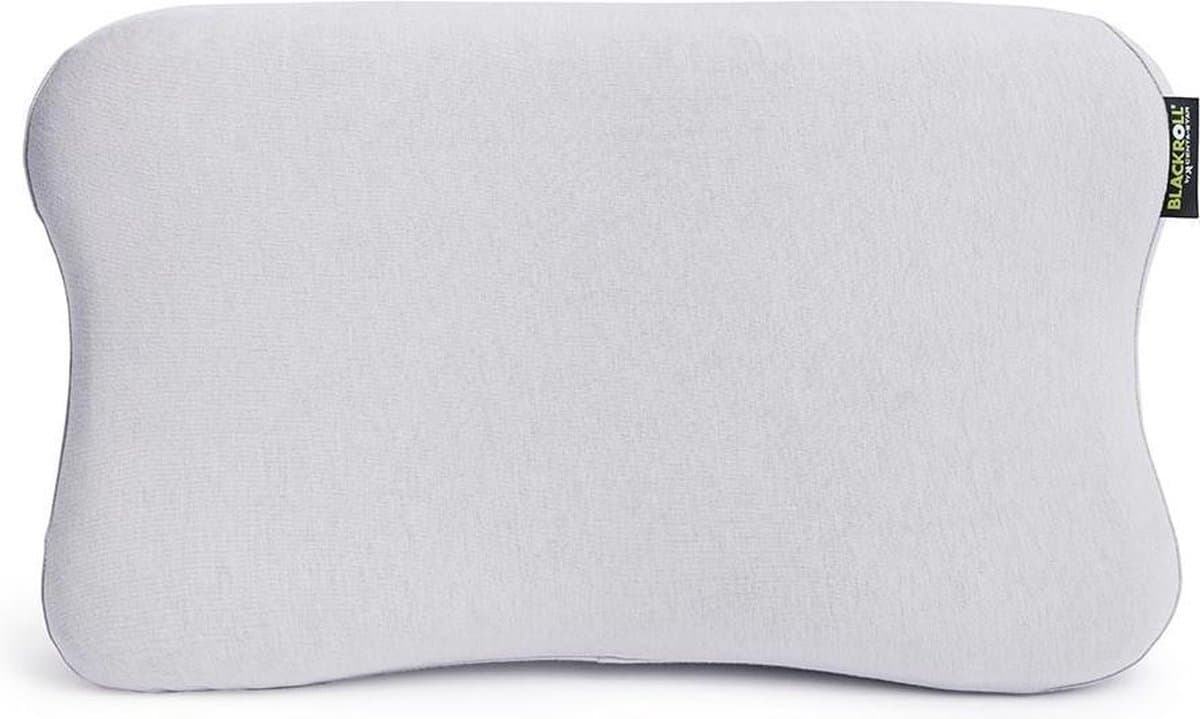 BLACKROLL® PILLOW CASE JERSEY 50x30 cm – Kussensloop 100% Katoen - Zachte Ademende Kussensloop met Rits - Machinewasbaar tot 60°C - Lichtgrijs