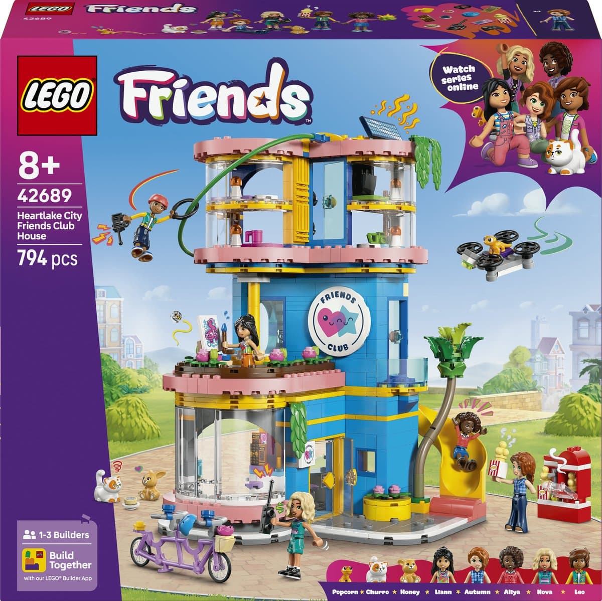 LEGO Friends 42689 Heartlake City clubhuis