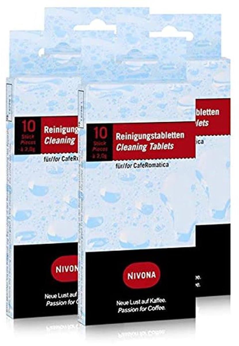 4x Cleaning Tablets voor Espresso- en Koffiemachines