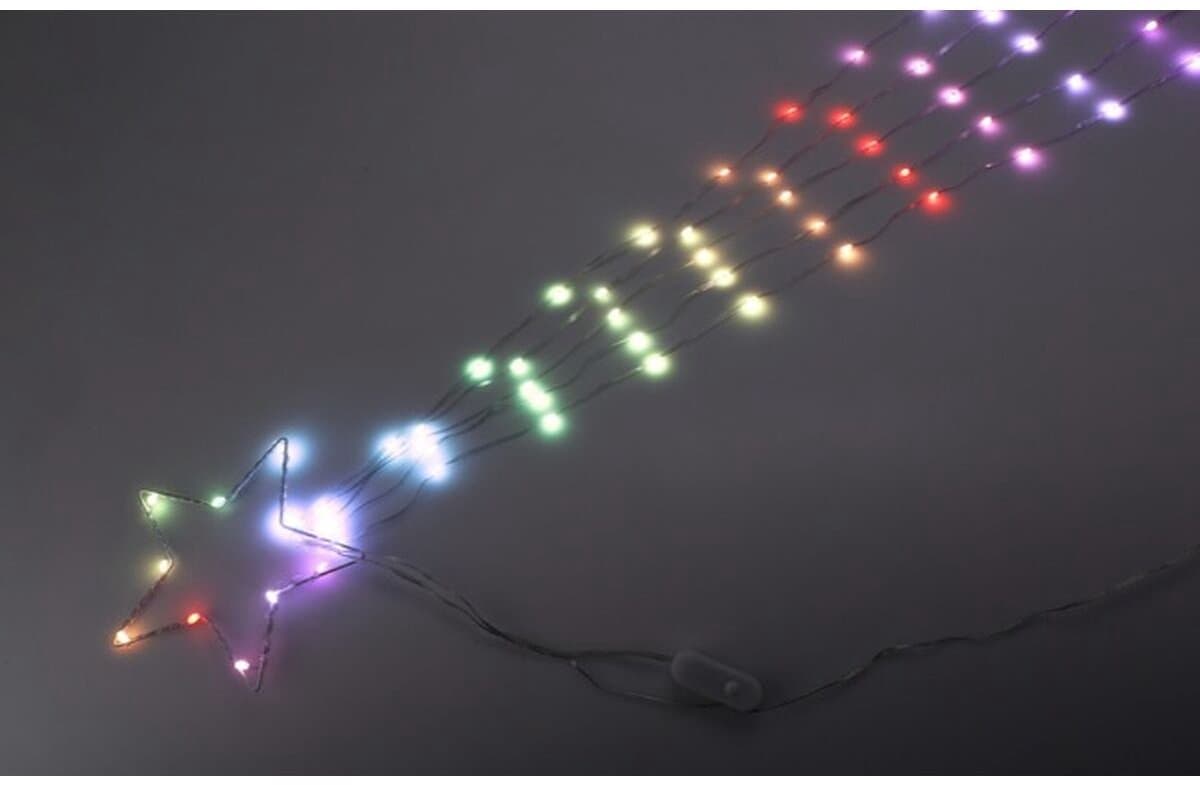 Christmas star Lifetime RGB Christmas star 220 V 119 cm Plastic LED RGB