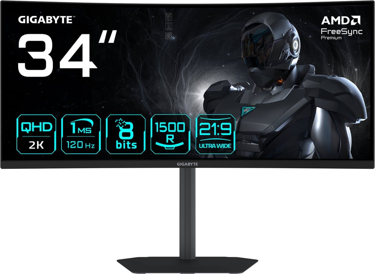 Monitor Gigabyte GS34WQCA EU Wide Quad HD 34"
