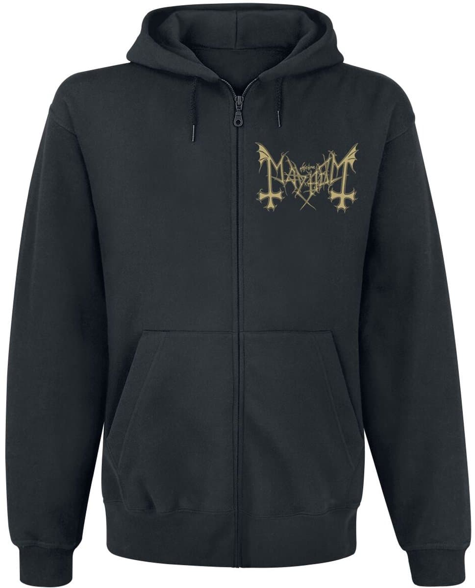 Mayhem Daemon Heren Vest met capuchon - zwart - XL
