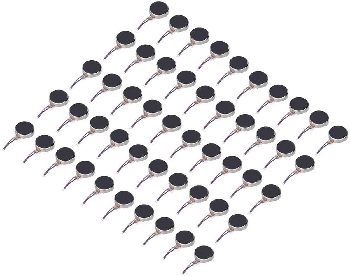 50 Stuks Mini Vibratiemotoren – DC 3V 10x2.7 Mm – Stil en Anti-Interferentie – Perfect voor Horloges, Mobiele Telefoons en Tablets