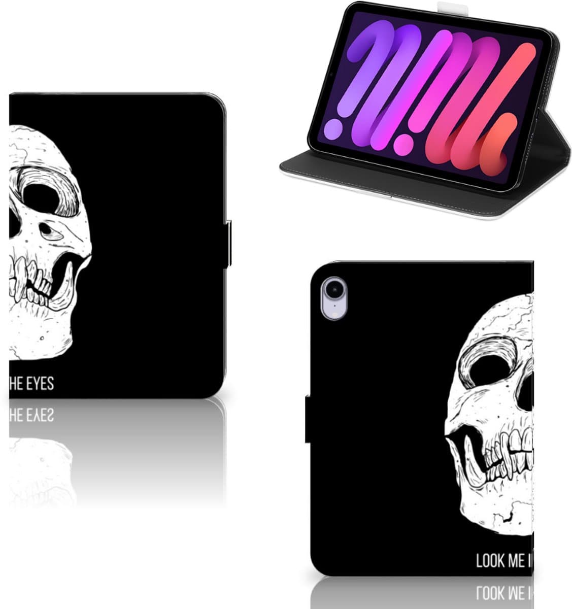 Tablettasje iPad Mini 6 (2021) Skull Eyes