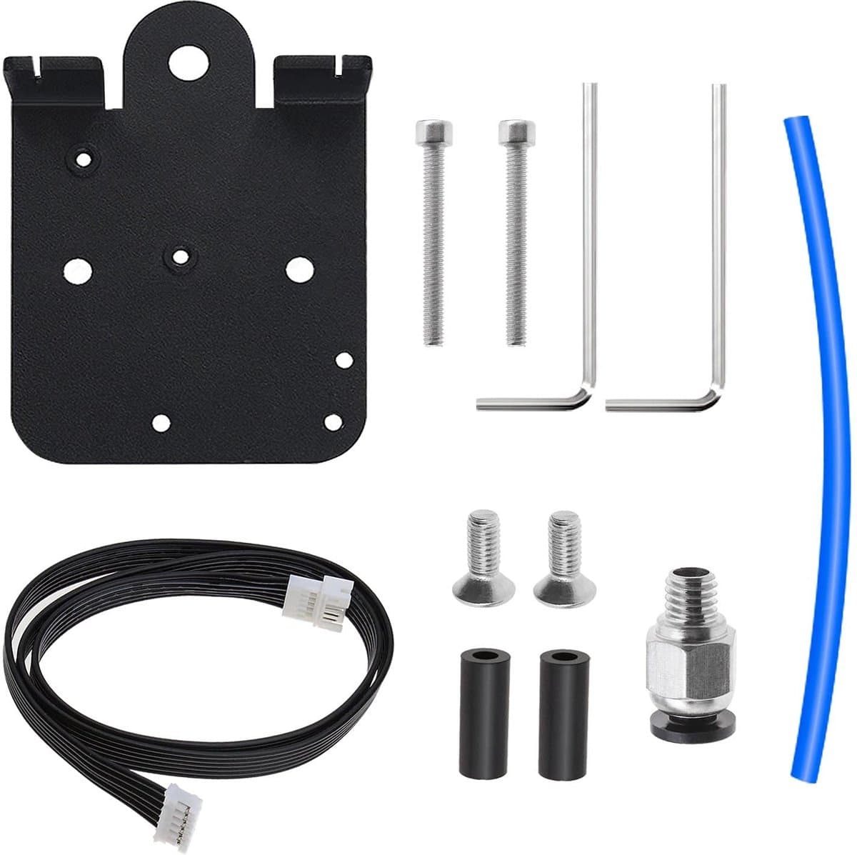 Dailygoods - Direct Drive Extruder Conversie Kit - 3D Printer Accessoires - Aluminium - Zwart - Duurzaam - Geschikt voor CR-10s