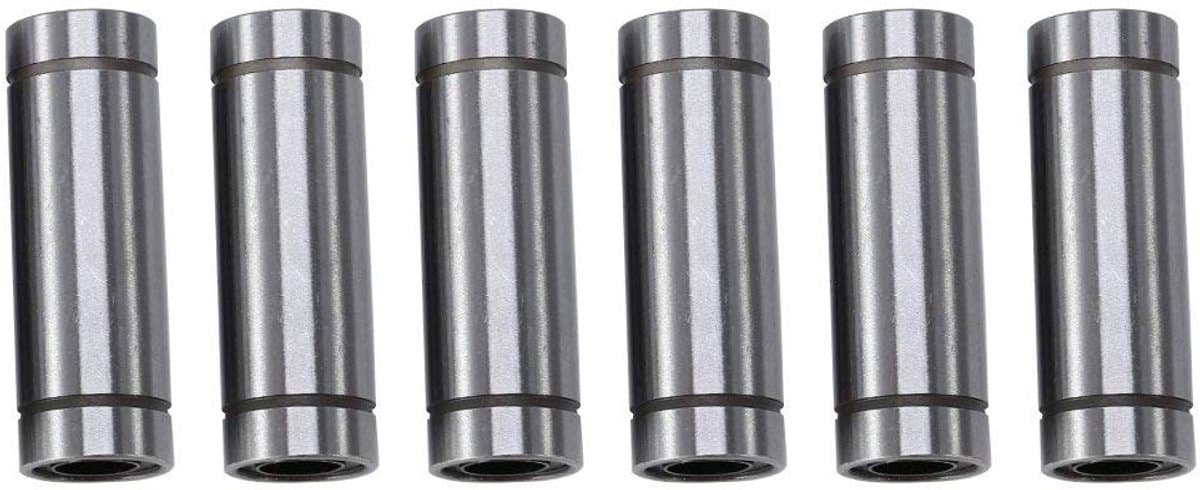 Dailygoods- Lineaire Lagers 6 Stuks - Dubbel Geseald - 8mm Binnen/15mm Buiten - Hoogwaardige Lagertrekker - Geschikt voor 3D Printers - Lange Levensduur
