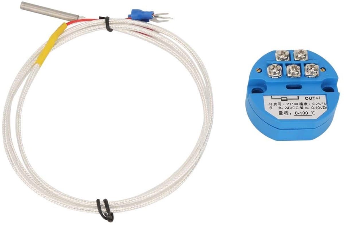 Dailygoods- Temperatuursensor Snelle Respons - Temperatuursensor Wifi - 0-10V Signaal - Industrieel Gebruik - Hoge Gevoeligheid - Hoogwaardige Componenten - Temperatuurzender
