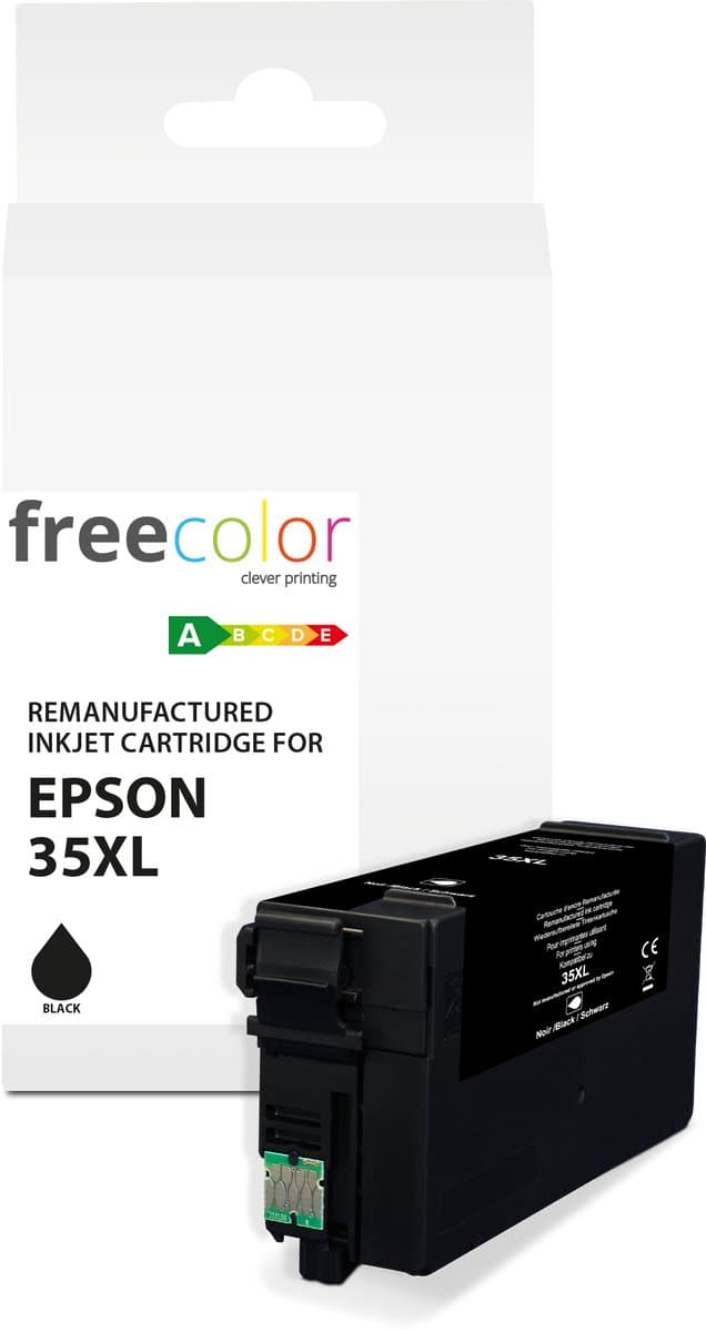 EPSON 35_STD&XL - ink cartridge FREECOLOR - Black 50ml - 2600p