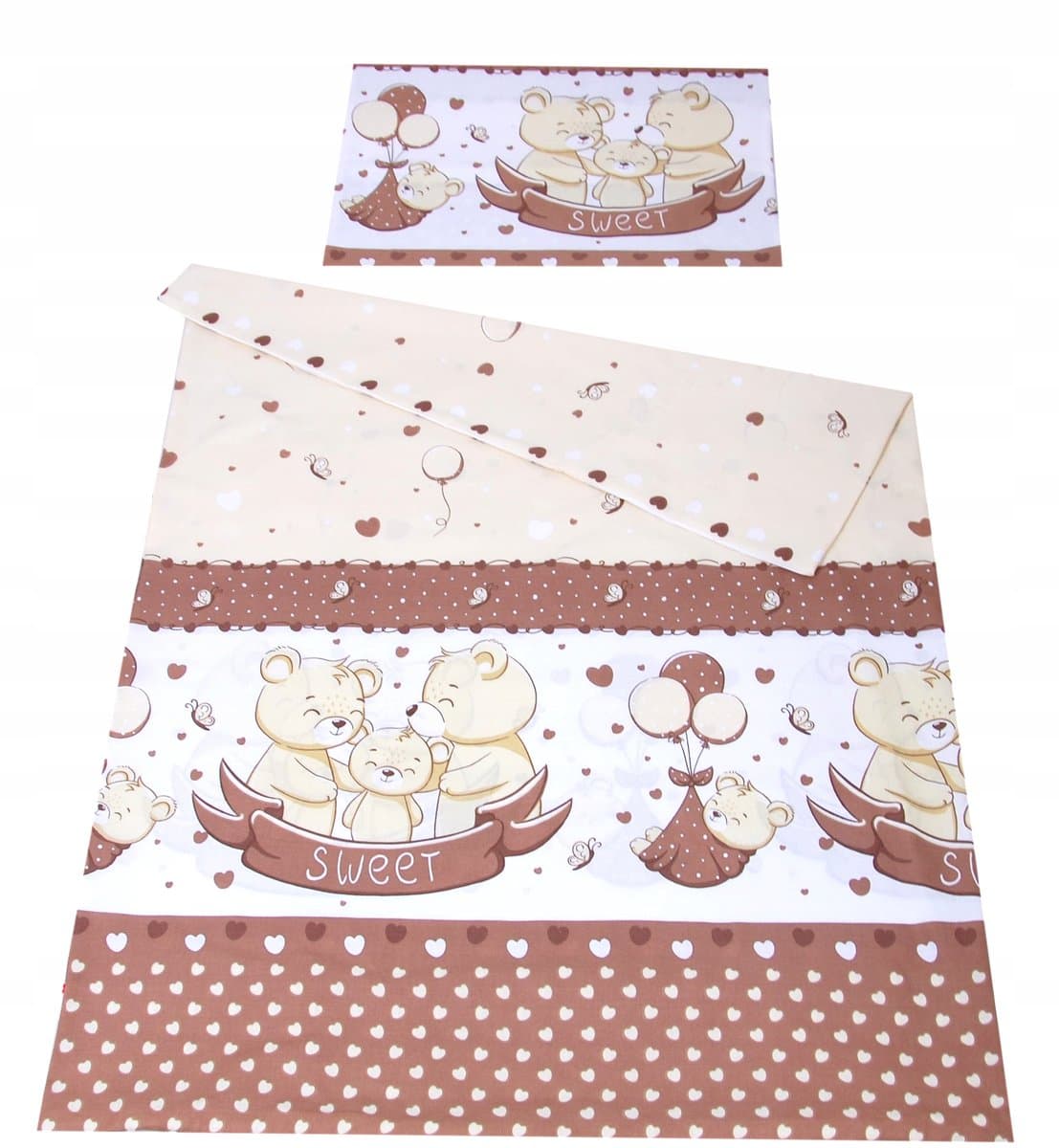 BabyLux Kinderbedikant dekbedovertrek 100x135cm 2-delig Katoen