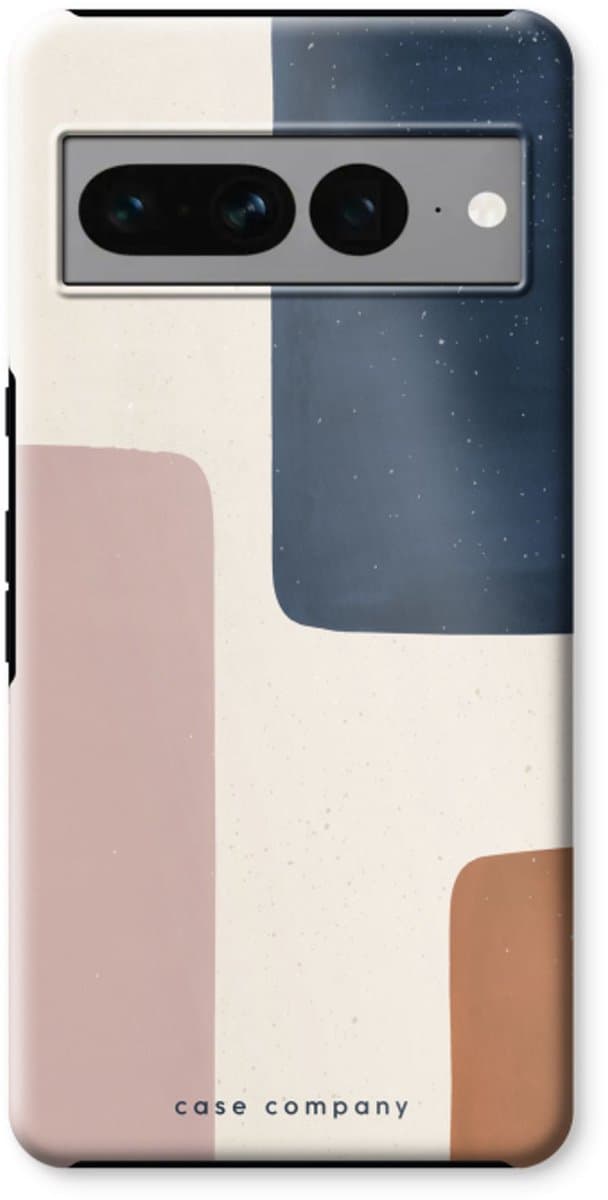 Case Company® - Hoesje geschikt voor Google Pixel 7 Pro hoesje - Geo #5 - Tough Case - Maximale Bescherming alle Kanten en Schermrand