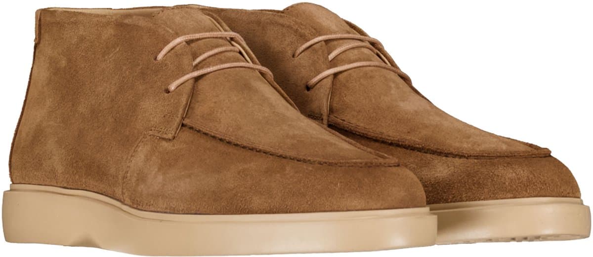 Melik - Schoenen Cognac Melik Lantana Veterschoenen Cognac 38531