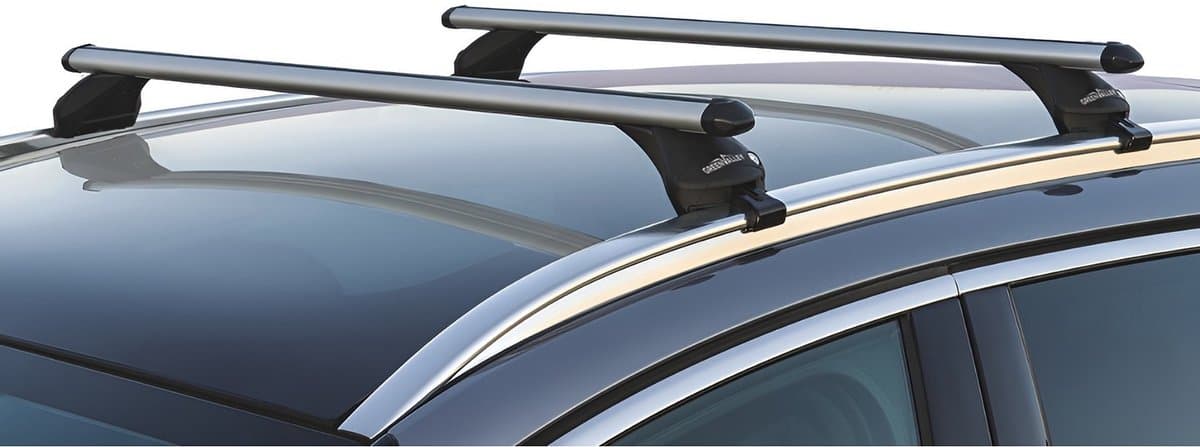 Dakdragers geschikt voor Infiniti QX30 2016-heden Green Valley Easy One Quick Alu zilver