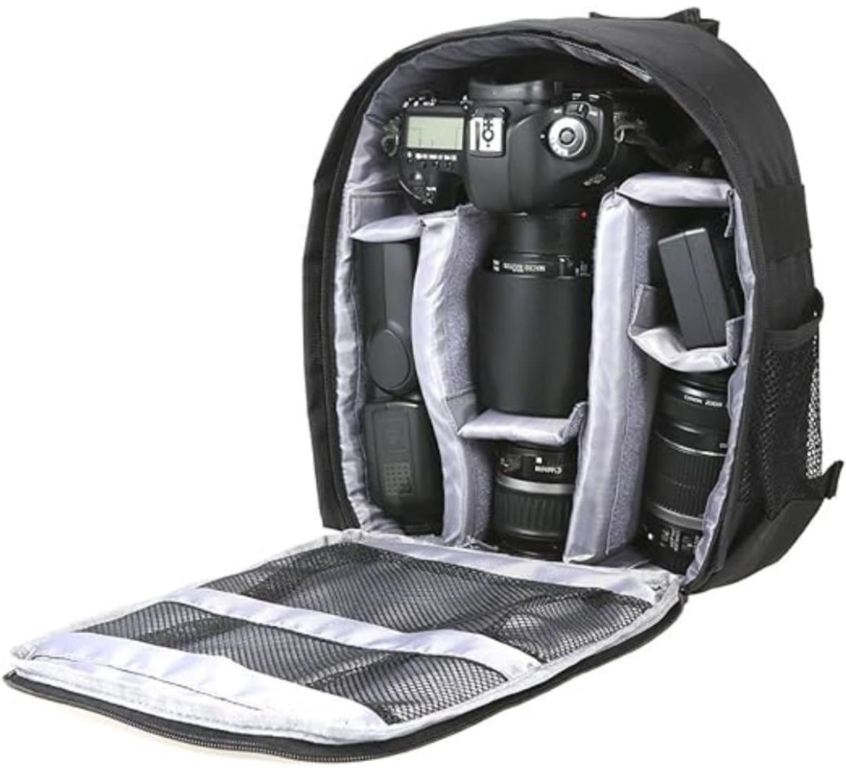 CLGP® Cameratas - Cameratassen - Rugzak - Zwart