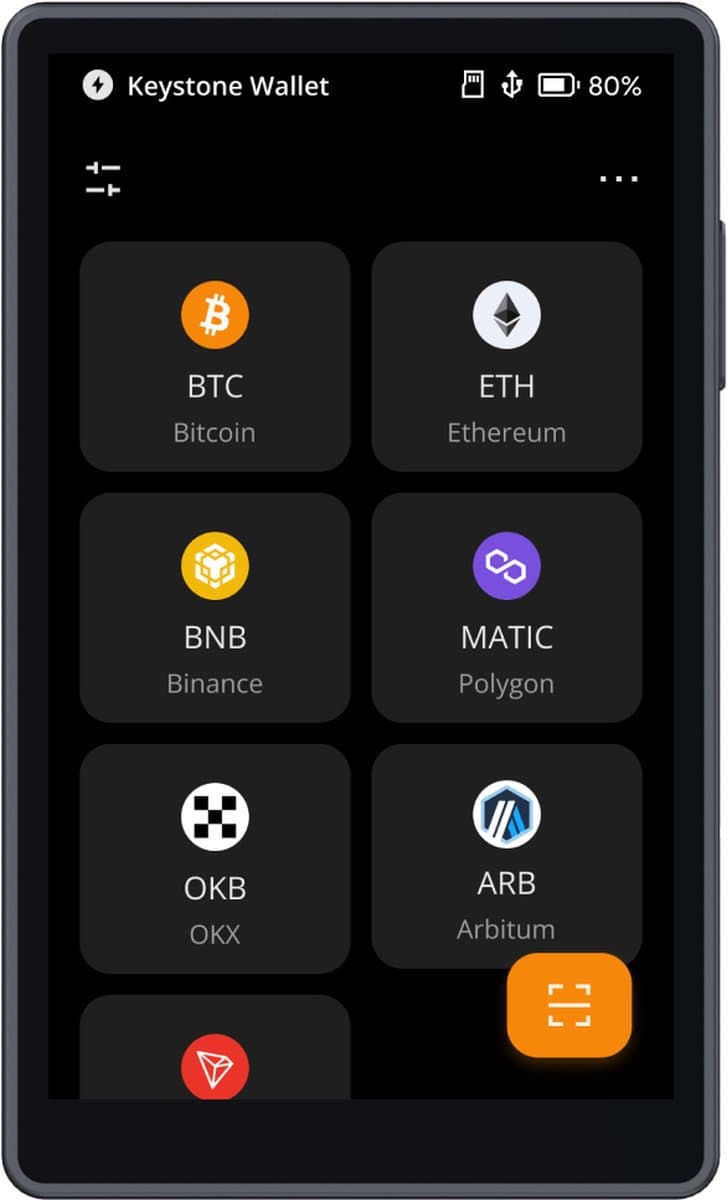 Keystone 3 Pro - crypto hardware wallet