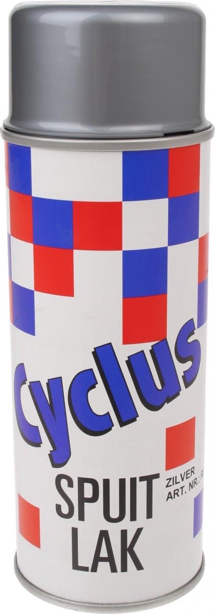 Quick Zilverkleurige lak - 400ml - Glanzende afwerking - Sneldrogend - Geschikt voor diverse oppervlakken