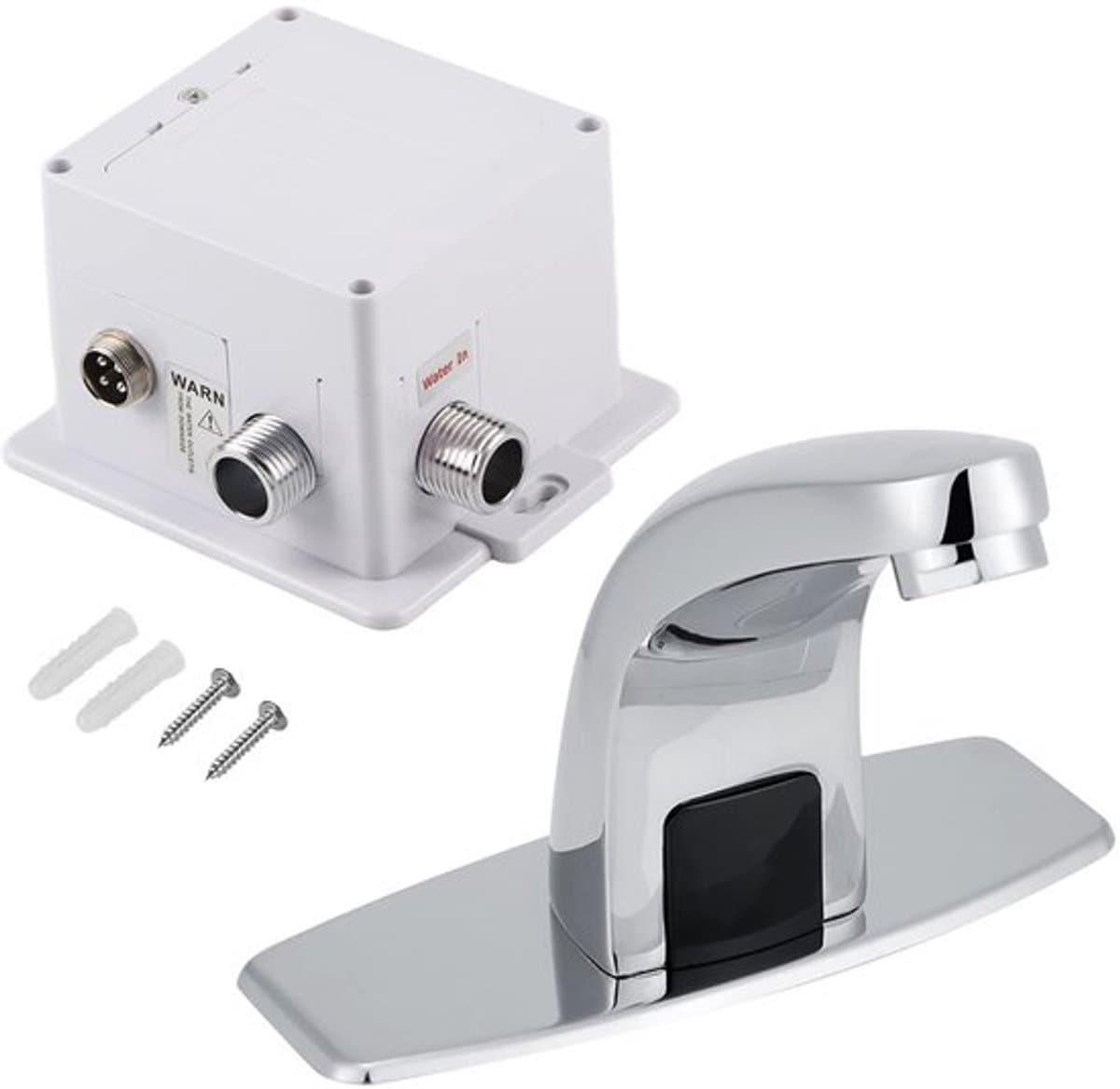 Onf3 - Automatisch Contactloze Waterkraan - Infrarood Sensor - Verchroomd