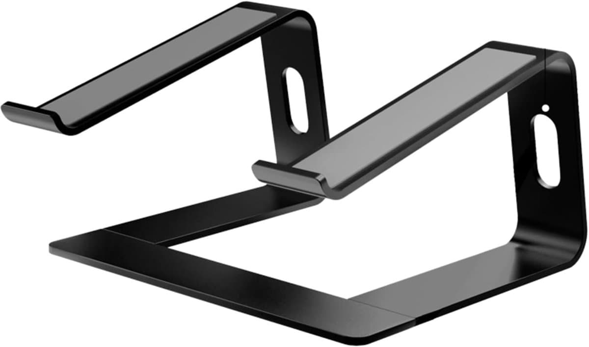 Laptop Bracket Bracket Aluminum Alloy, Laptop Riser with Heat Dissipation Holes, Portable Computer, High-Tech Creative - ShopVlot