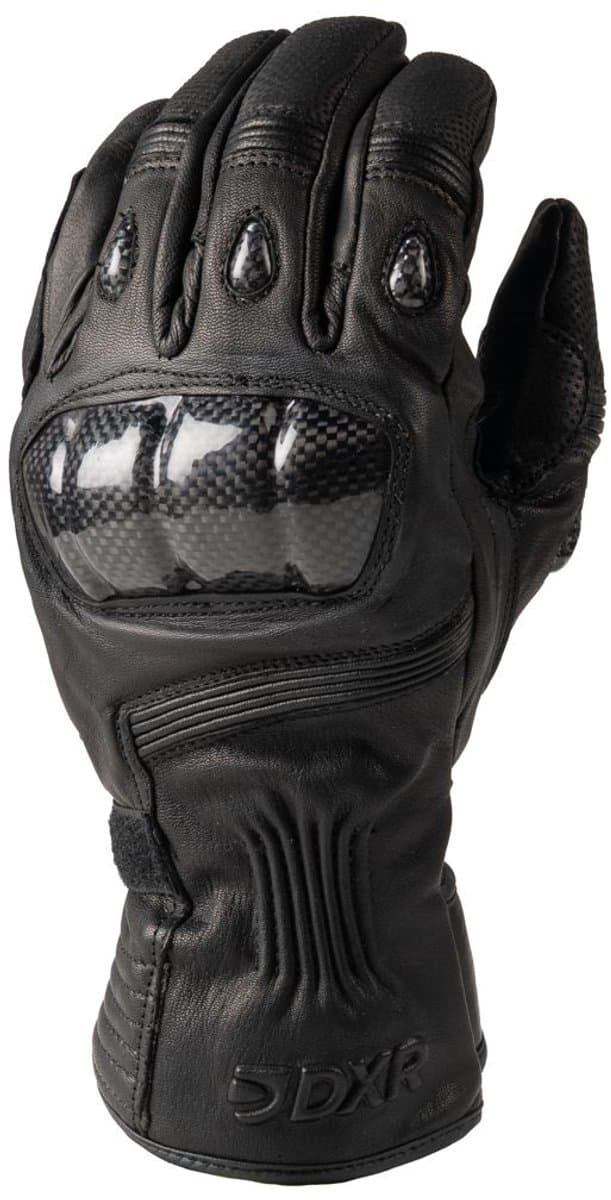 MOTOBLOUZ Motor Handschoenen KABEL V2 Mannen XL Winter Zwart CE-gekeurd
