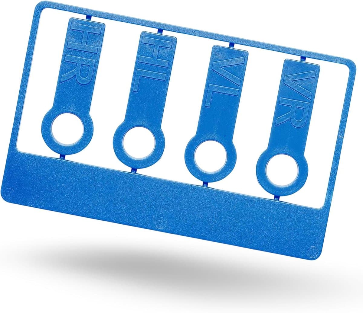 Bandenmarkeringsset gelabelde bandenmarkering voor het verwisselen van banden, herbruikbaar, universeel geschikt voor alle ventieldoppen, wielmarkers (blauw)