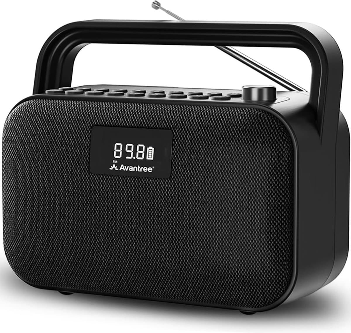 Thijox - Draagbare FM-radio met 30W Stereo Bluetooth Speakers, SD-kaartspeler, 20 Uur Oplaadbare Speeltijd, Draadloze & Bedrade Speaker voor Feesten,