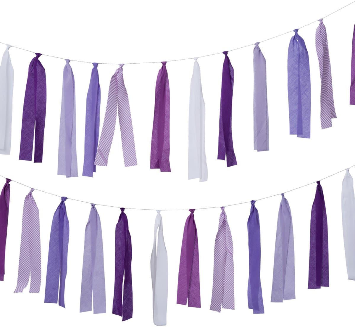 Tjokiki Strokenslinger - Purple rain - 5,5 meter - katoen - paarstinten