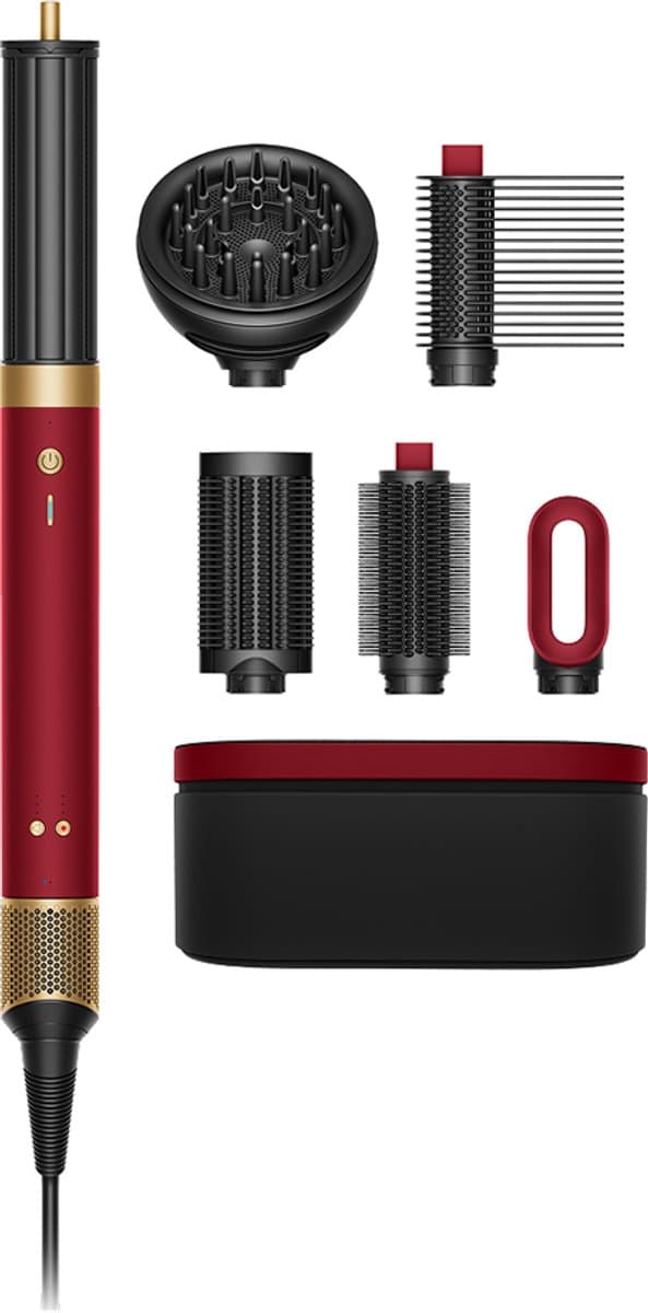 Dyson Airwrap Co-anda 2x Curly + Coily Red Velvet