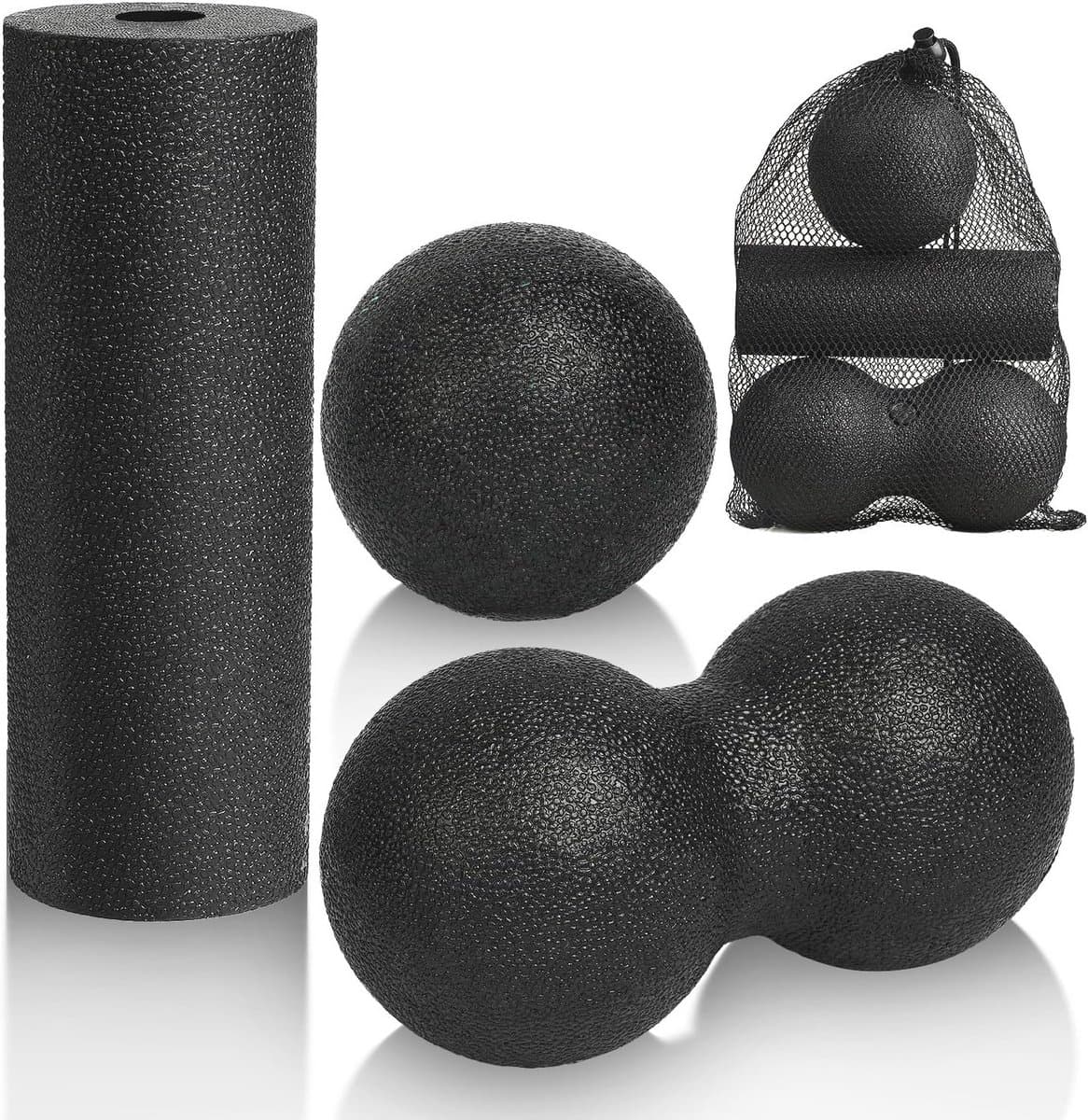 Set van 3 massageballen voor diepe weefselmassage