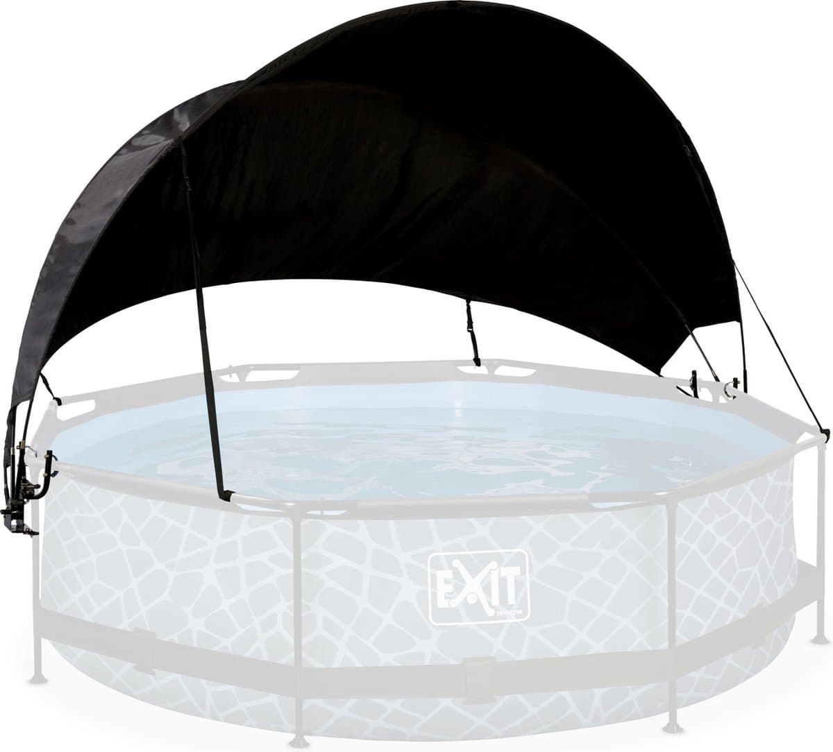 EXIT Zwembad Schaduwdoek ø300cm - Universeel - Zwembad Accessoire - Weerbestendig