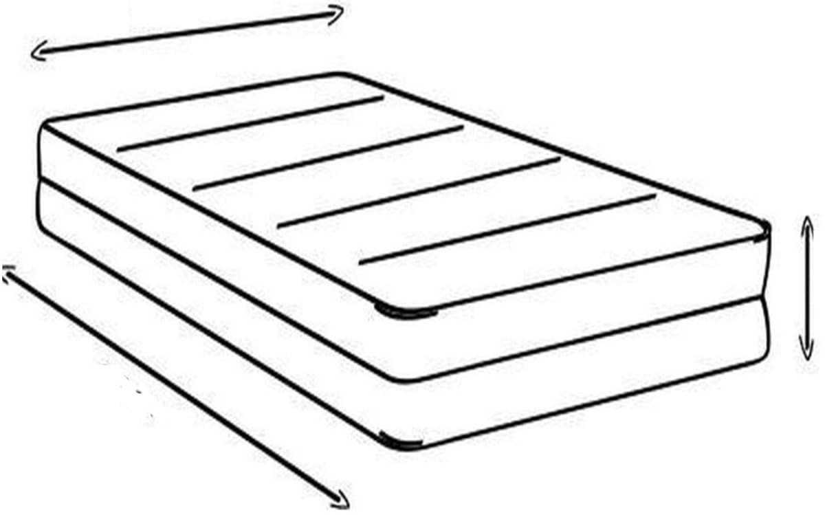 Topper - Topdekmatras koudschuim 80x200 7 cm