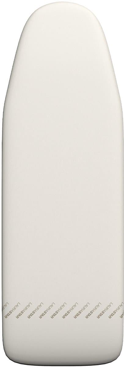 Laurastar Universalcover-hoes Beige, 131 cm x 55 cm, 100% katoen, Praktisch clipsysteem, Geschikt voor alle strijkplanken van andere merken, Machinewasbaar