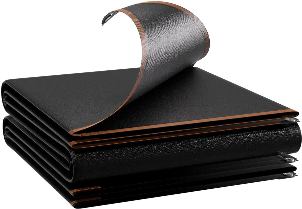 Aufun Zonneschermdoek - 3x5 m - Rechthoekig - HDPE met oogjes - UV-bescherming (90-95%) - Schaduwnet voor balkon, terras en tuin