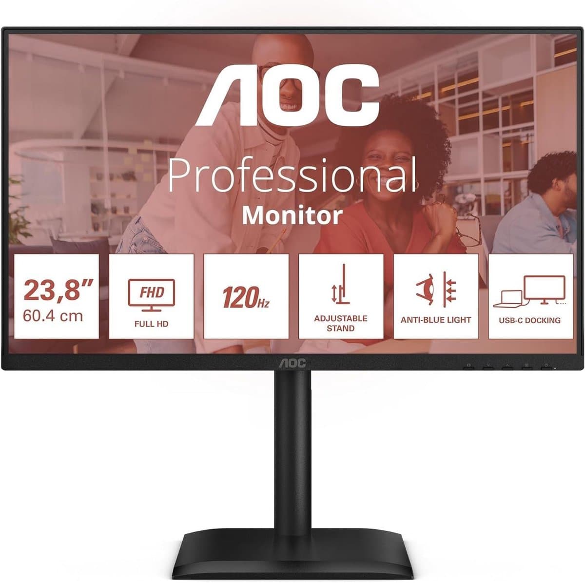 24 inch Full HD Monitor 120Hz IPS met 4ms, Adaptieve Synchronisatie en Hoogteverstelling