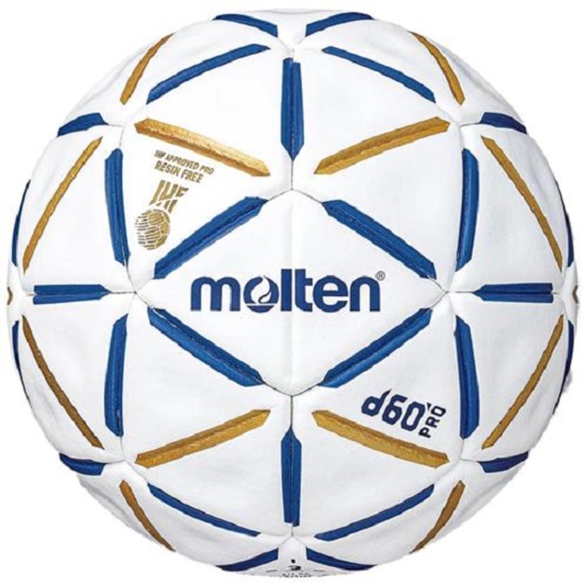 Molten d60 PRO - Top wedstrijdhandbal - harsloos - maat 3 (heren)