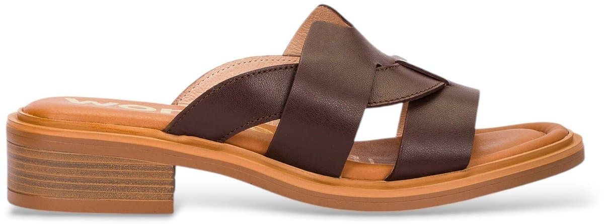 Wonders Bruine golf sandalen