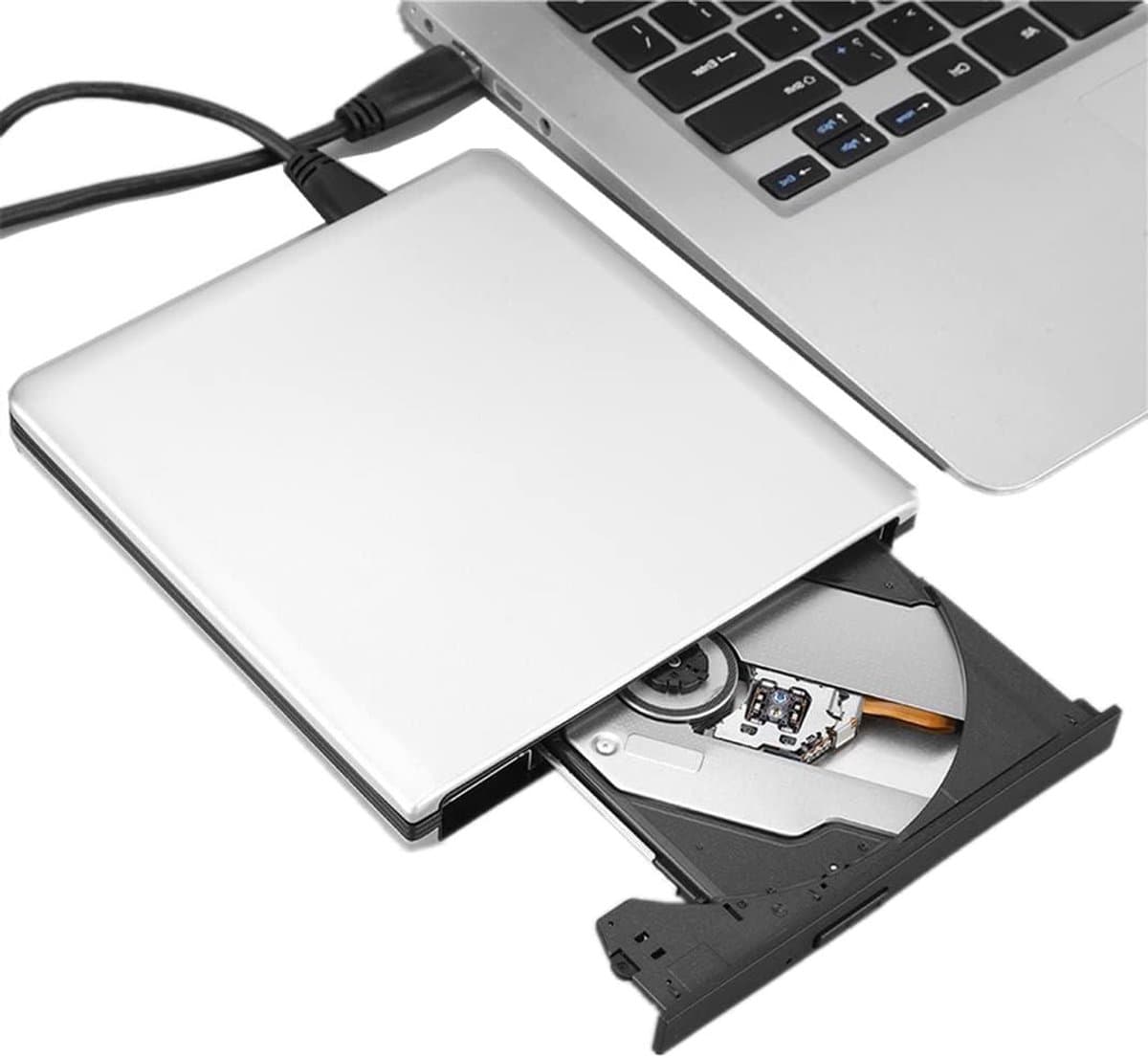 Allecto- Externe CD / DVD / BD-brander - USB3.0 - Mobiele datatransfer recorder - 3D Blu-Ray-brander - Geschikt voor desktop notebooks - Zwart