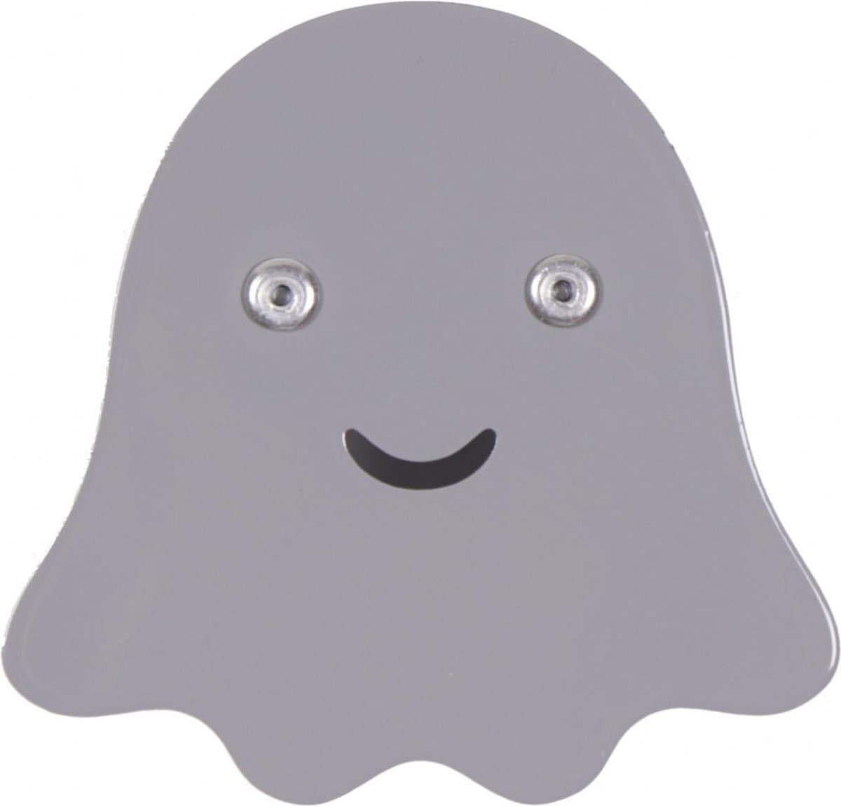 Roommate Muurhaak Spook Grijs 9,5 X 8,6 Cm
