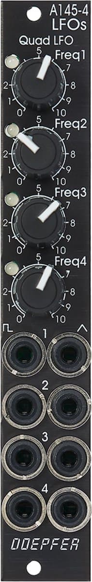 Doepfer A-145-4v Quad LFO Slim Line Vintage Ed. - LFO modular synthesizer