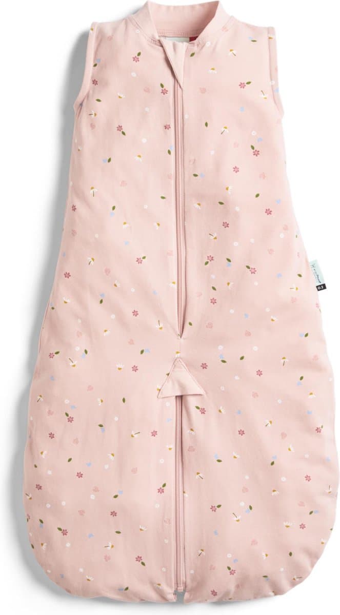 Ergopouch Jersey Sleepsuit Slaapzak - 0,2 Tog - Slaapzak baby - Slaapzakken - Slaapzak kind - Slaapzak 105 cm - Daisies