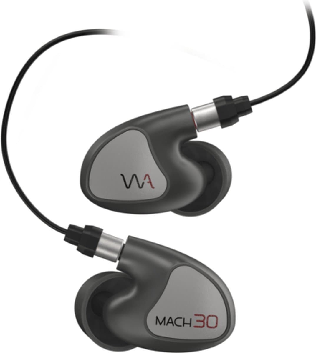 Westone Audio MACH 30 In-Ear Monitor – Driedubbelvoudige Driver – 20 Hz – 18 kHz – Linum Estron BaX-kabel – Zwart
