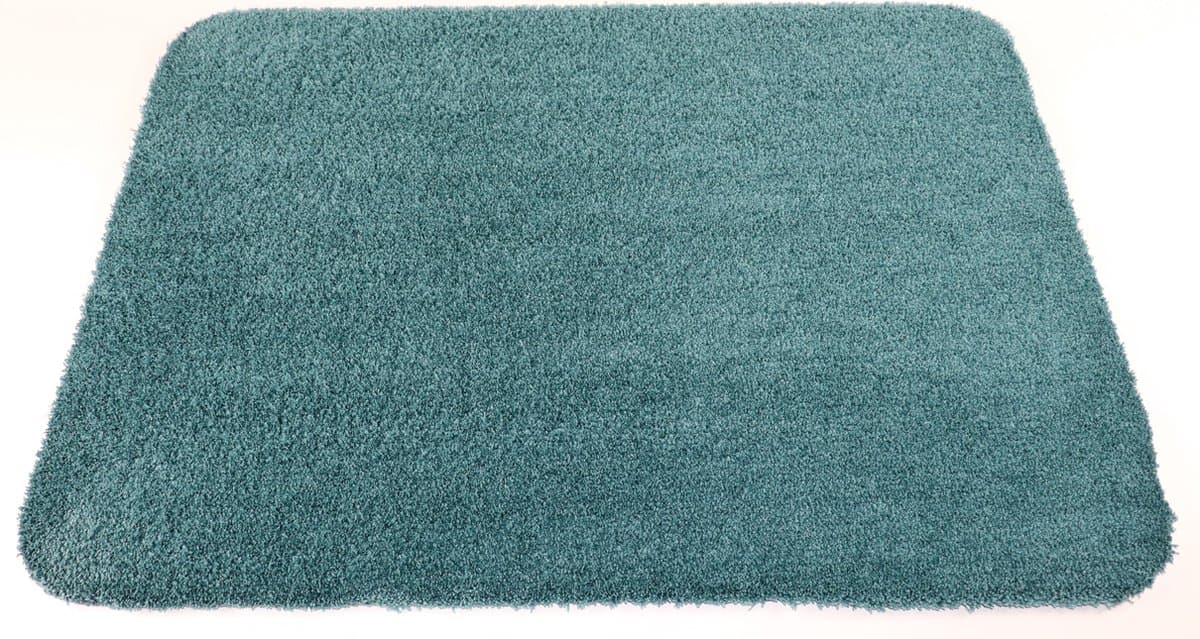 PRIMA - Soft - Badmat - Hangend - WC mat - blauw - groen - 50x70cm - antislip