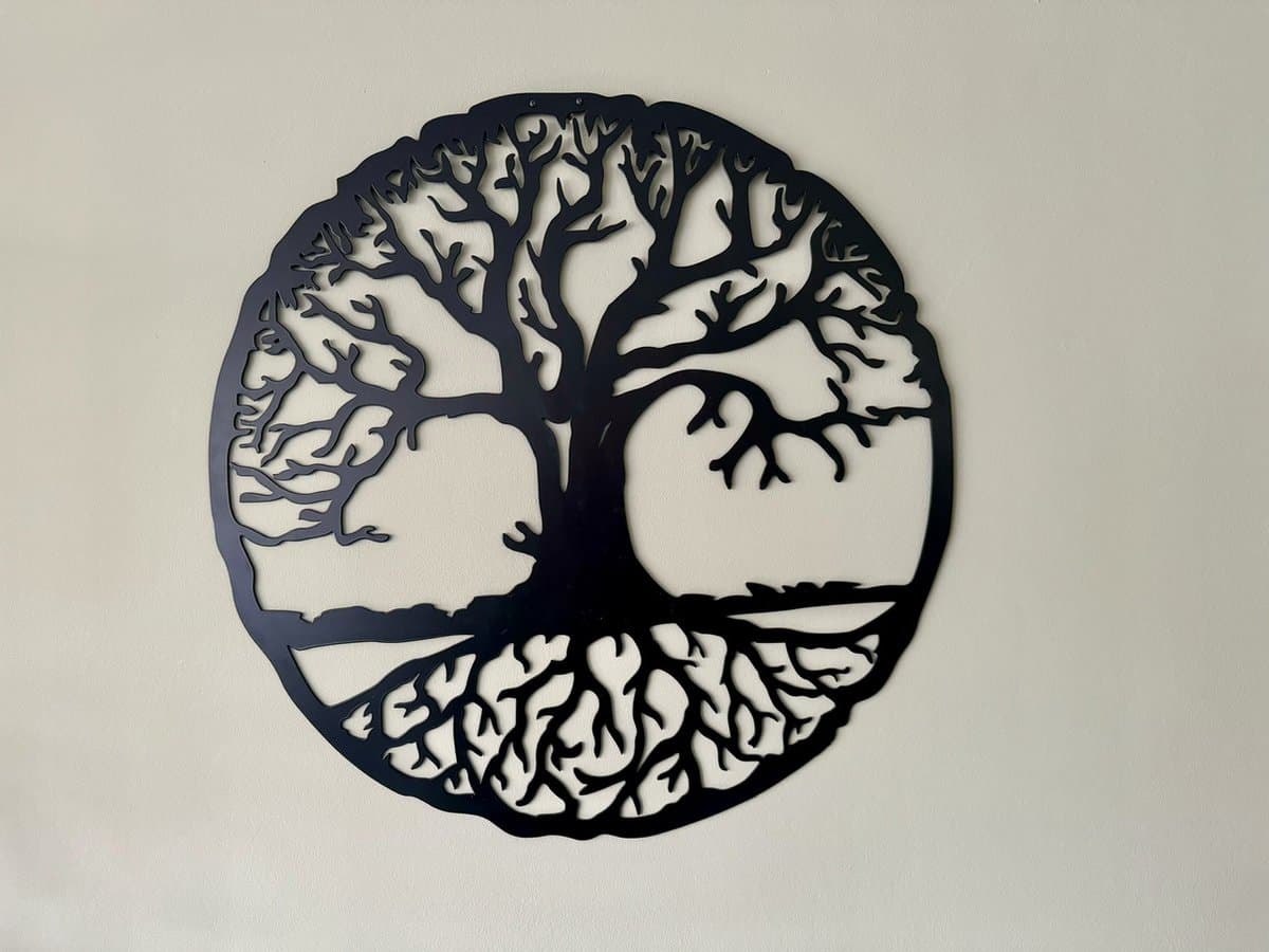 Metalen wanddecoraties - De levensboom - Wandecoratie van metaal