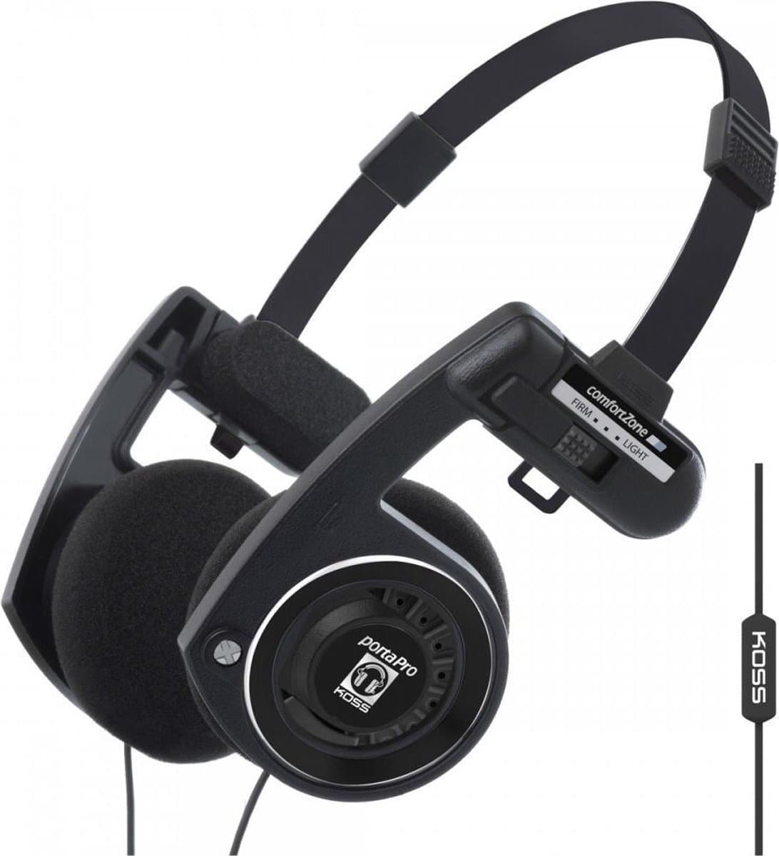 Koss Porta Pro met Micro zwart