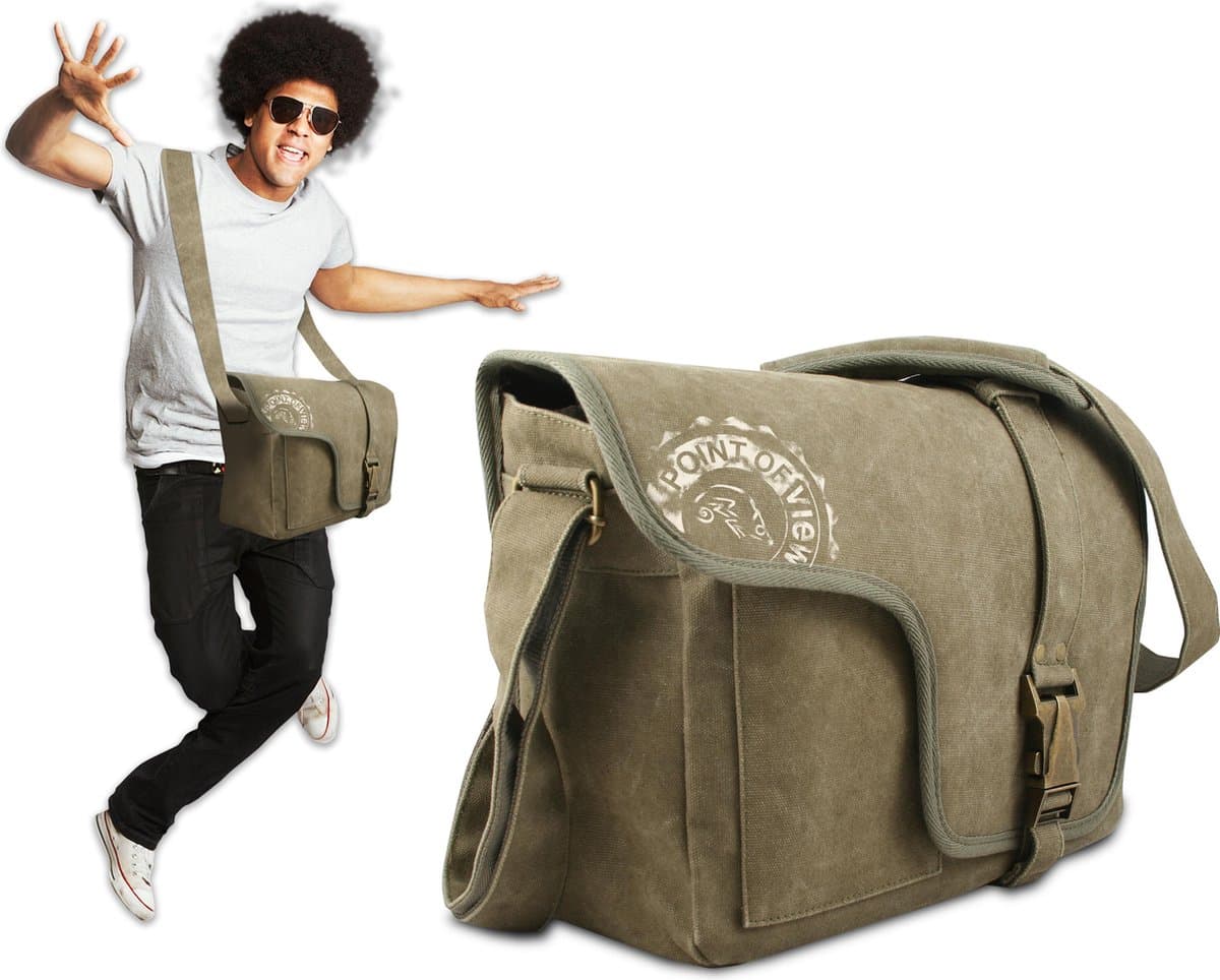 Point of View - Notebook tas - Canvas Diesel like - Model JACK