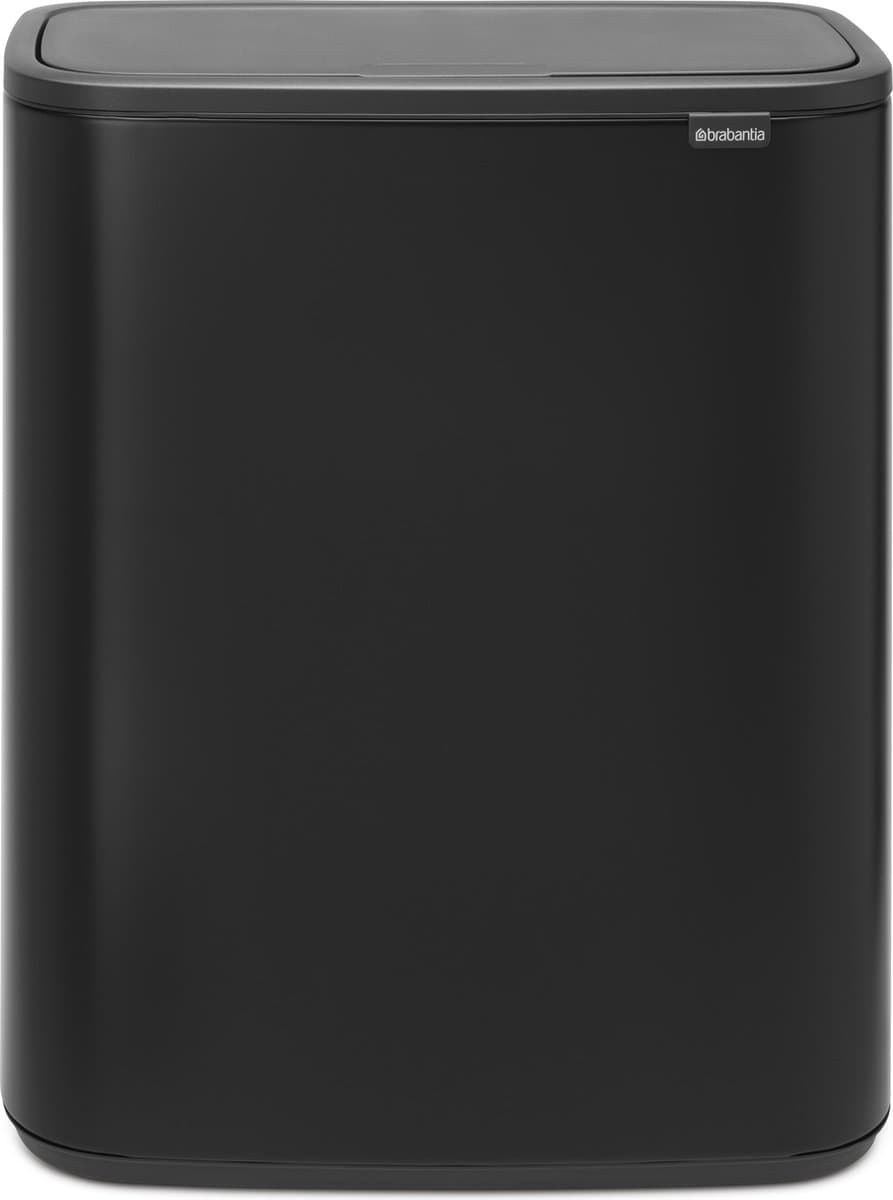 Brabantia Bo Touch Bin 60 Liter Matt Black