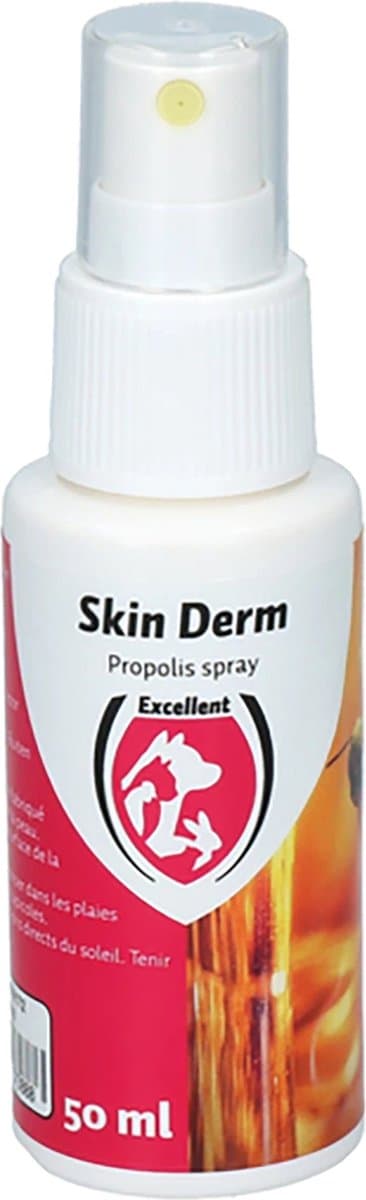 Excellent Pets Skin Derm Propolis Spray 50 ml - Ondersteund het herstellend vermogen van de huid
