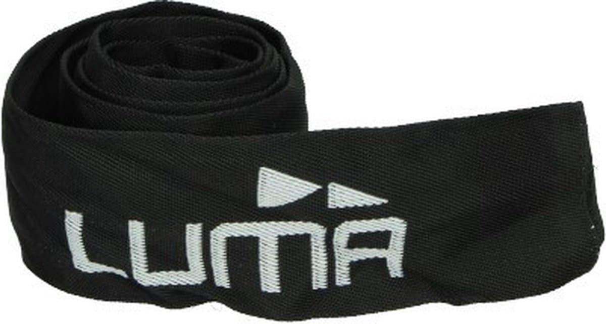 Luma Beschermhoes - Voor kettingslot - 150cm - Zwart - Klittenband bevestiging