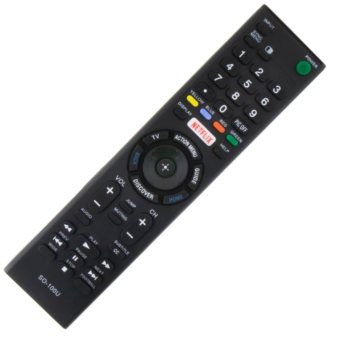 Vervangende afstandsbediening geschikt voor Sony rmt-tx100u rmt-tx102