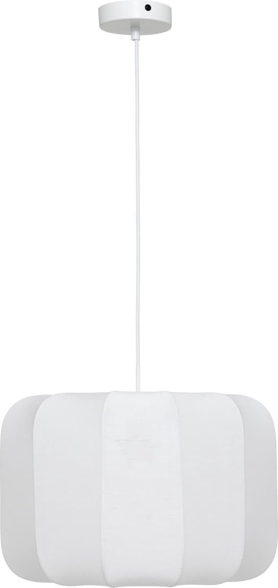 Tobie hanglamp diameter 37 cm wit katoen
