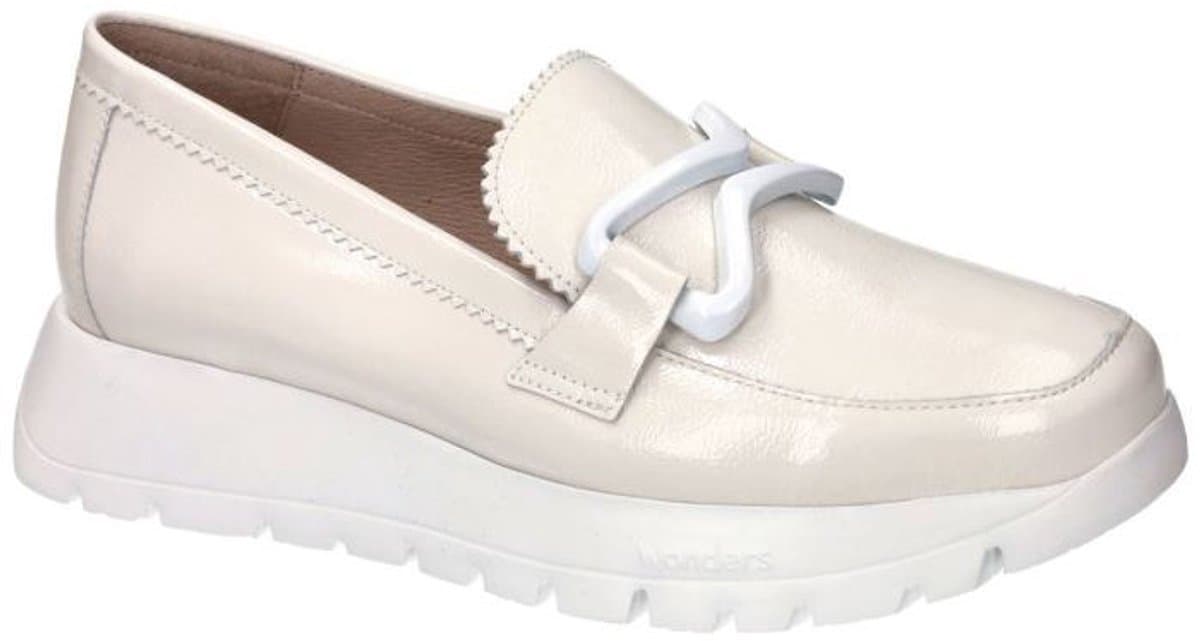 Wonders -Dames - off-white-crÈme-ivoorkleur - ballerina's & mocassins - maat 41