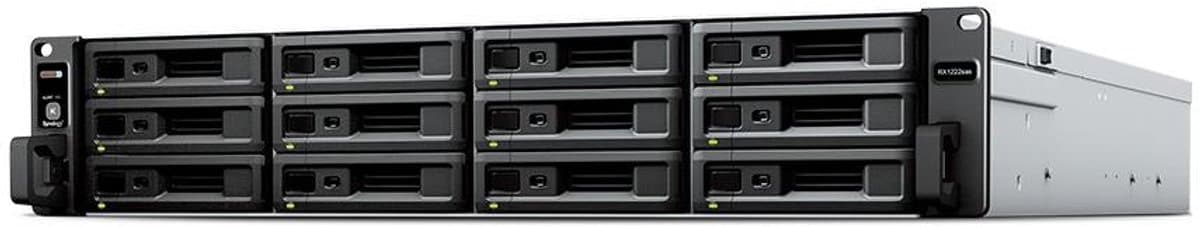 Synology RX1222sas HDD-/SSD-behuizing Zwart 2.5/3.5"